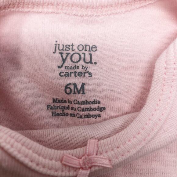 Carter's Baby Girl Vest Onesie Leggings Set 6M - Picture 13 of 15